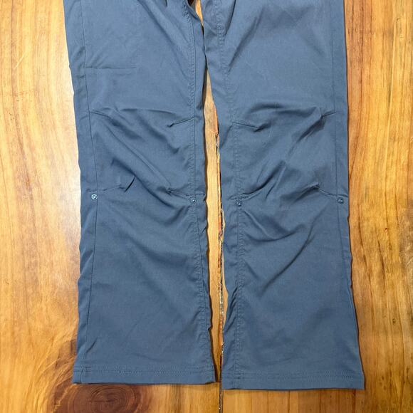 Prana Halle Straight Women's Hiking Pants 8 Nylon Stretch Roll up W4hash113 T10 - Picture 2 of 7